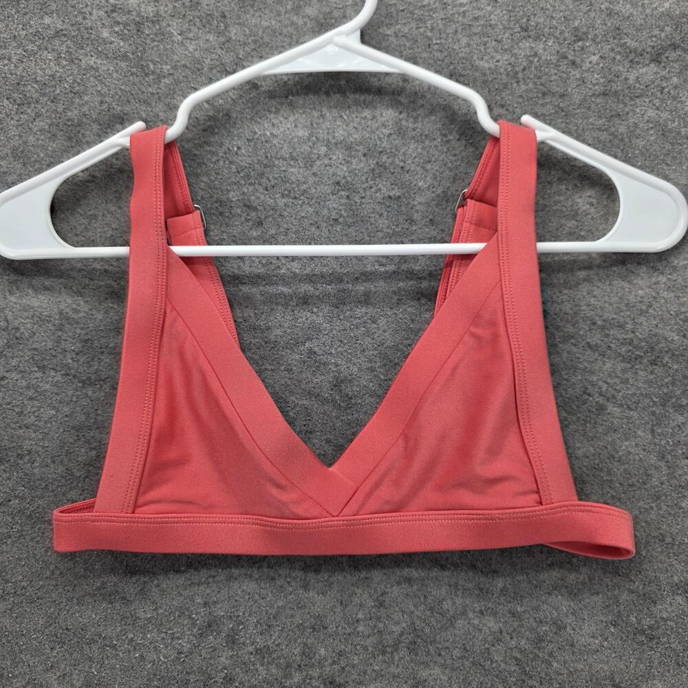 FAE Bikini Top Womens Medium V Neck Adjustable Straps Swim Bralette Australia
